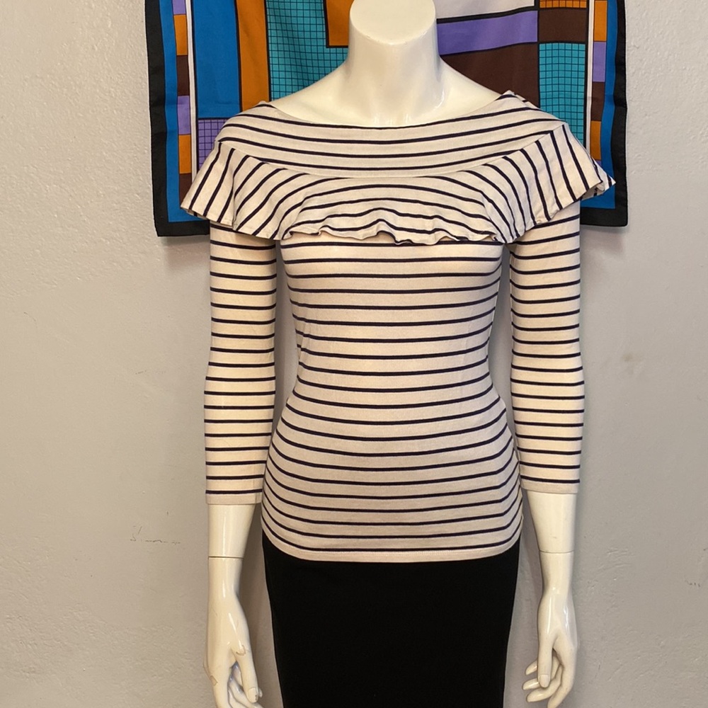 Leifnotes Striped Top, XS